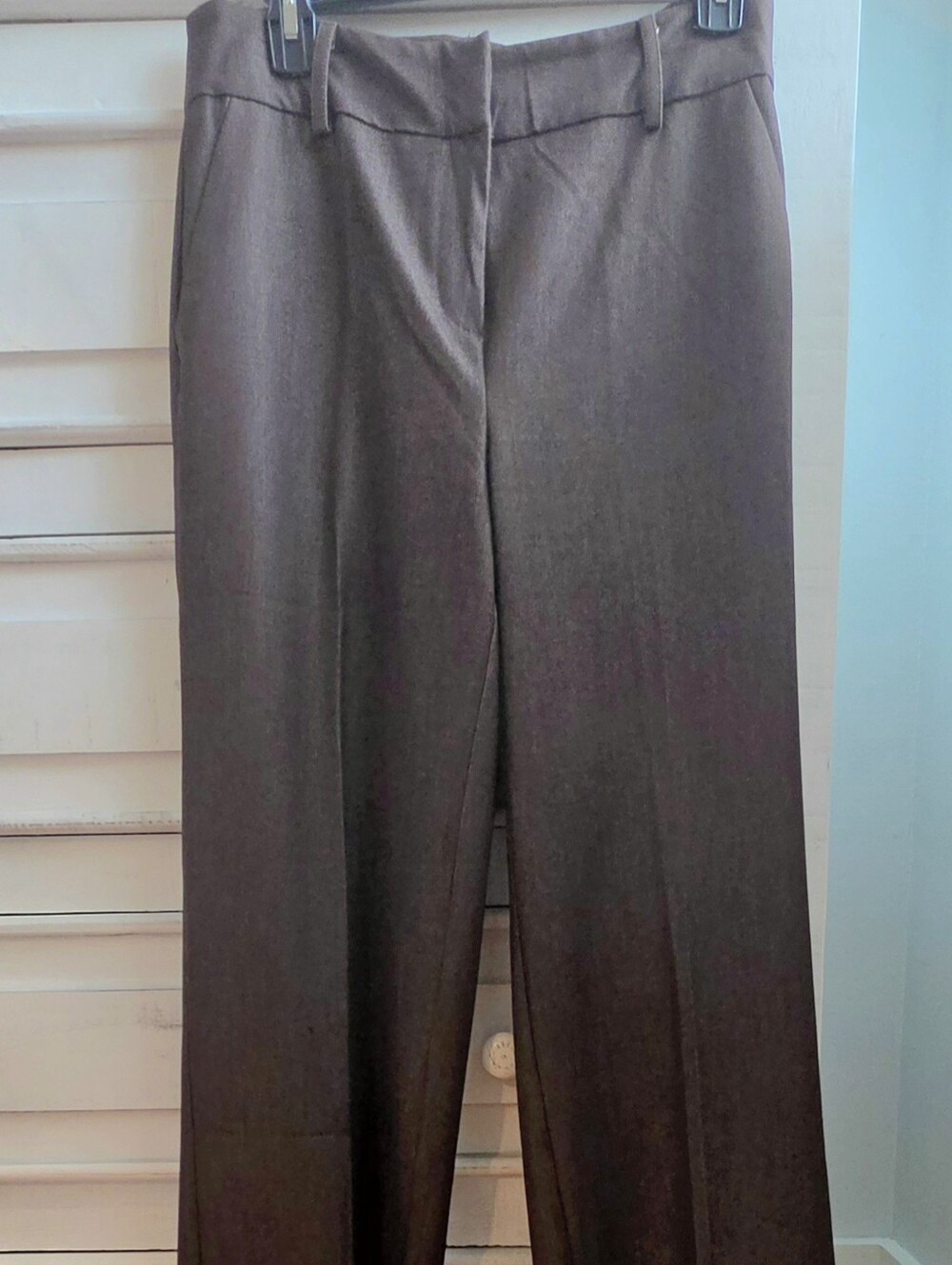 Nicole Miller Brown Straight Leg Trousers